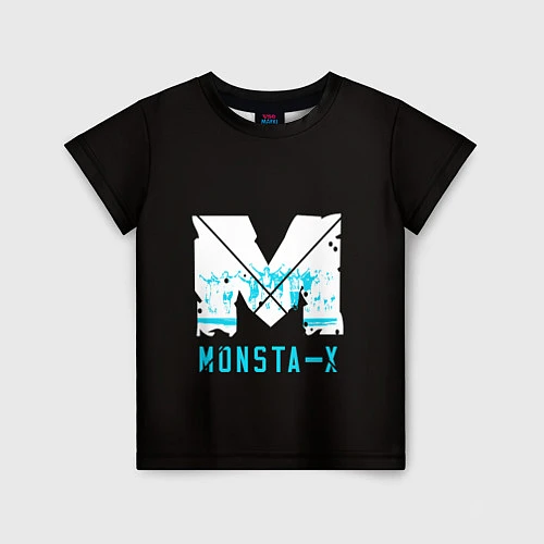 Детская футболка MONSTA X / 3D-принт – фото 1