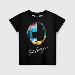 Футболка детская Daft Punk: Get Lucky, цвет: 3D-принт