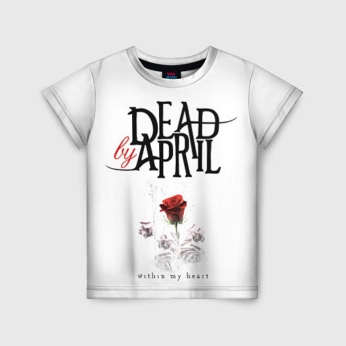 Детская футболка Dead by April / 3D-принт – фото 1