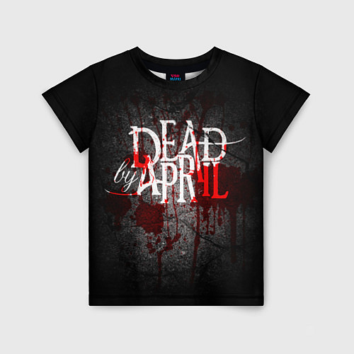 Детская футболка Dead by April / 3D-принт – фото 1