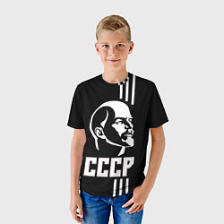 Футболка детская СССР Ленин, цвет: 3D-принт — фото 2