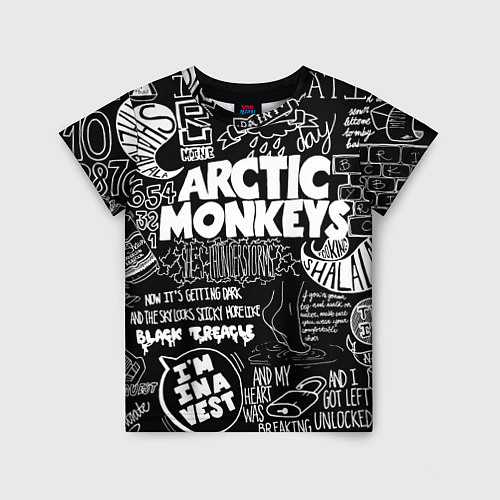Детская футболка Arctic Monkeys: I'm in a Vest / 3D-принт – фото 1