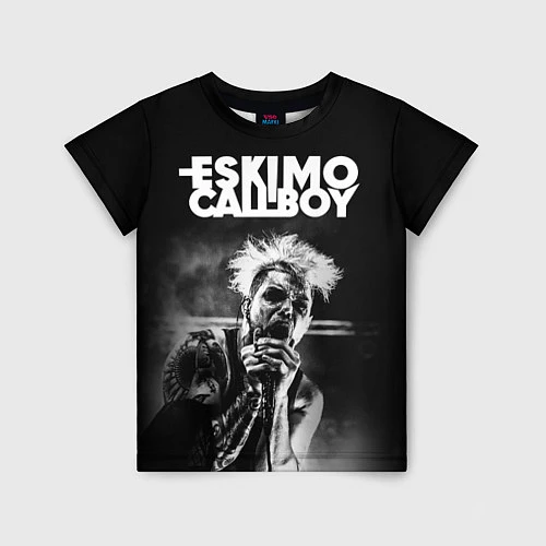 Детская футболка Eskimo Callboy / 3D-принт – фото 1