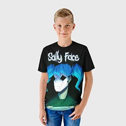 Футболка детская Sally Face: Light Silhouette, цвет: 3D-принт — фото 2