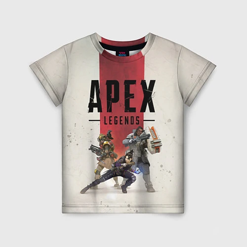 Детская футболка Apex Legends / 3D-принт – фото 1