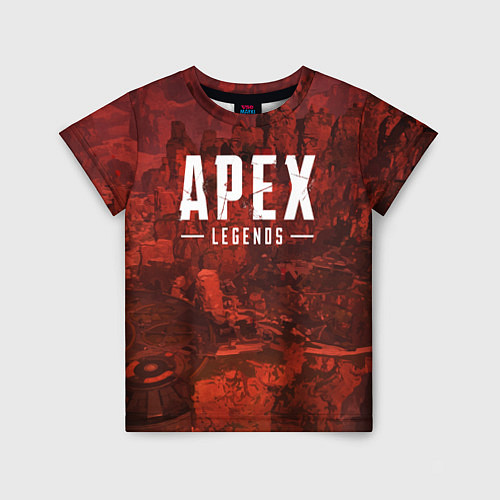 Детская футболка Apex Legends: Boiling Blood / 3D-принт – фото 1