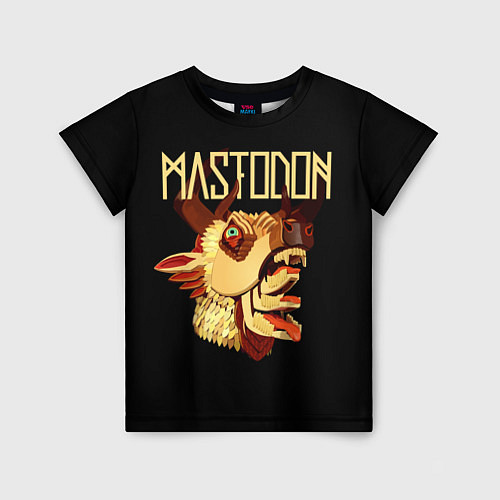 Детская футболка Mastodon: Leviathan / 3D-принт – фото 1