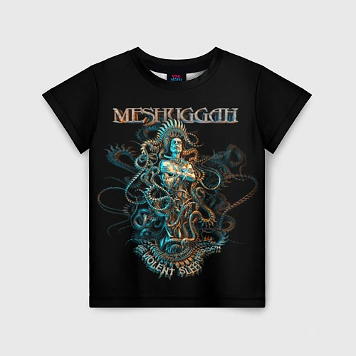 Детская футболка Meshuggah: Violent Sleep / 3D-принт – фото 1