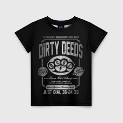 Футболка детская AC/DC: Dirty Deeds, цвет: 3D-принт