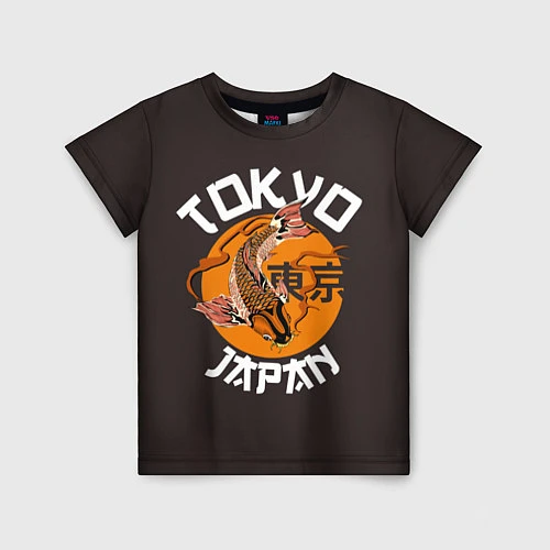 Детская футболка Tokyo, Japan / 3D-принт – фото 1