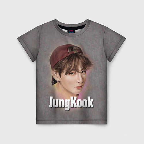 Детская футболка BTS JungKook / 3D-принт – фото 1