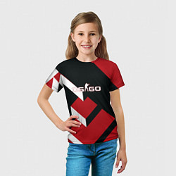 Футболка детская CS:GO Cyrex Style, цвет: 3D-принт — фото 2