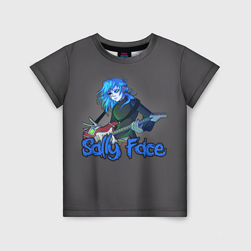 Детская футболка Sally Face: Guitarist / 3D-принт – фото 1
