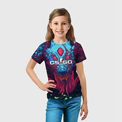 Футболка детская CS:GO Hyper Beast, цвет: 3D-принт — фото 2