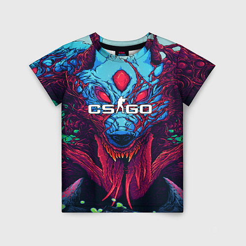 Детская футболка CS:GO Hyper Beast / 3D-принт – фото 1