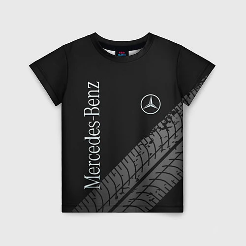 Детская футболка Mercedes AMG: Street Style / 3D-принт – фото 1