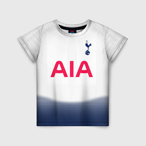 Детская футболка FC Tottenham: Dele Alli Home 18-19 / 3D-принт – фото 1