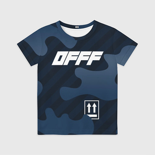 Детская футболка Off-White / 3D-принт – фото 1