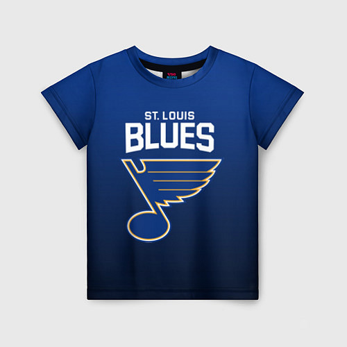 Детская футболка St Louis Blues / 3D-принт – фото 1