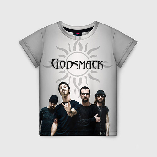 Детская футболка Godsmack / 3D-принт – фото 1