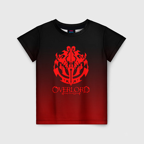 Детская футболка OVERLORD / 3D-принт – фото 1