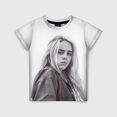 Детская футболка BILLIE EILISH / 3D-принт – фото 1