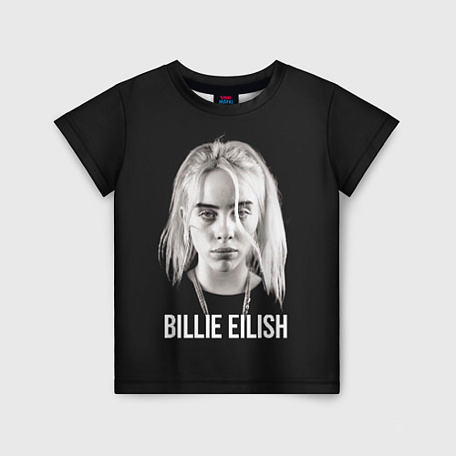 Детская футболка BILLIE EILISH / 3D-принт – фото 1