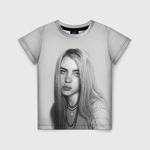 Детская футболка BILLIE EILISH / 3D-принт – фото 1