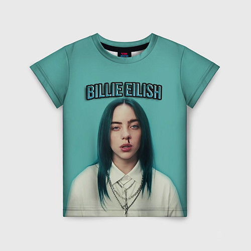 Детская футболка BILLIE EILISH / 3D-принт – фото 1