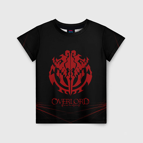 Детская футболка Overlord / 3D-принт – фото 1