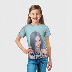 Футболка детская Billie Eilish: Bad Guy, цвет: 3D-принт — фото 2