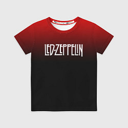 Футболка детская Led Zeppelin, цвет: 3D-принт