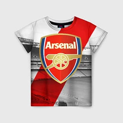 Футболка детская Arsenal, цвет: 3D-принт