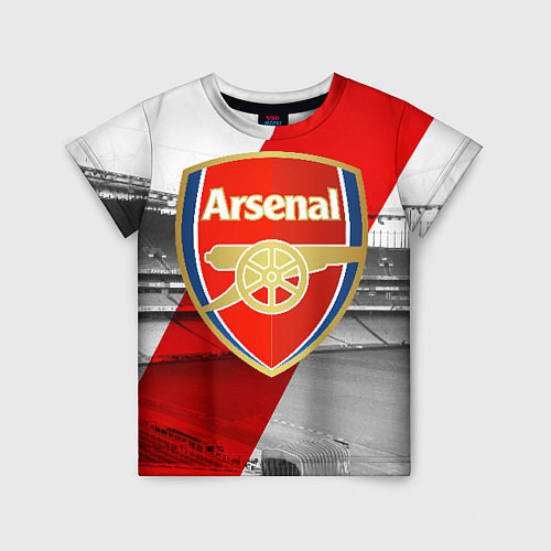 Детская футболка Arsenal / 3D-принт – фото 1