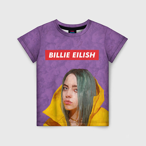 Детская футболка Billie Eilish / 3D-принт – фото 1