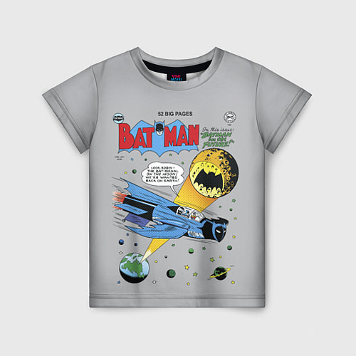 Детская футболка Batman Comics / 3D-принт – фото 1