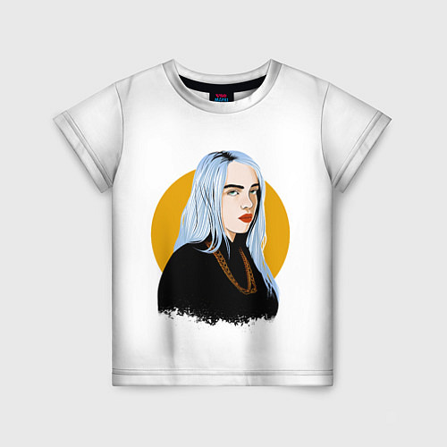 Детская футболка Billie Eilish / 3D-принт – фото 1