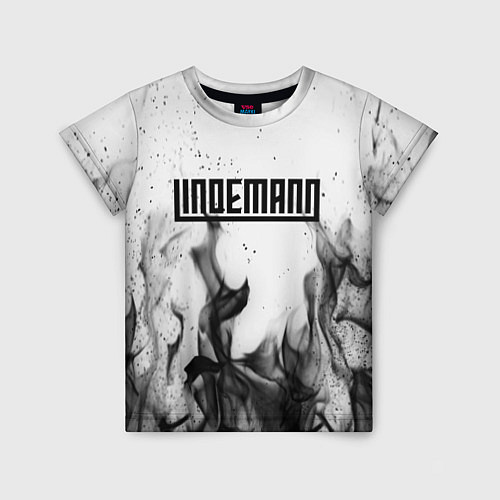 Детская футболка LINDEMANN: Black Fire / 3D-принт – фото 1