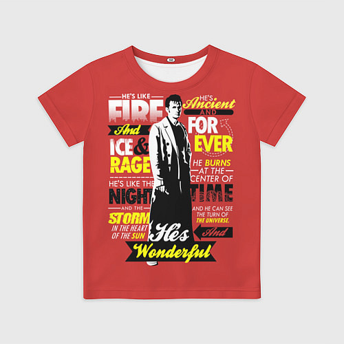 Детская футболка Doctor Who / 3D-принт – фото 1