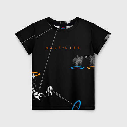 Детская футболка Half-life / 3D-принт – фото 1