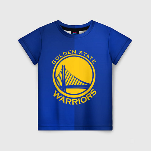 Детская футболка GOLDEN STATE WARRIORS / 3D-принт – фото 1