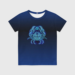 Футболка детская Знаки Зодиака Рак, цвет: 3D-принт