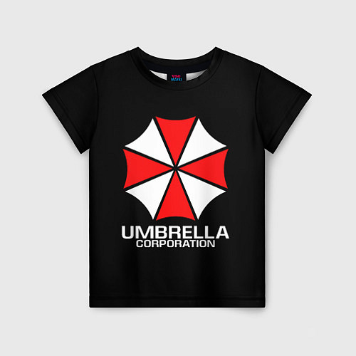 Детская футболка UMBRELLA CORP / 3D-принт – фото 1