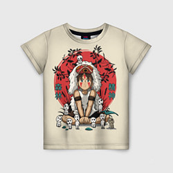 Футболка детская Princess Mononoke, цвет: 3D-принт