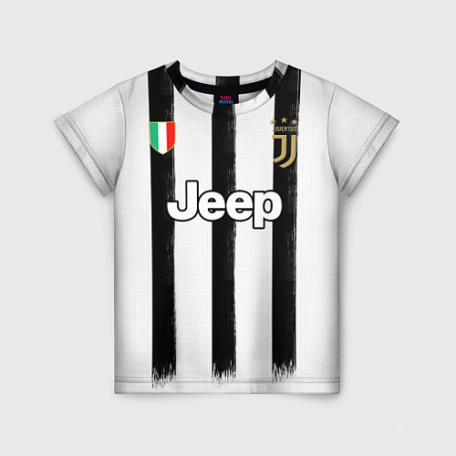 Детская футболка Juventus home 20-21 / 3D-принт – фото 1