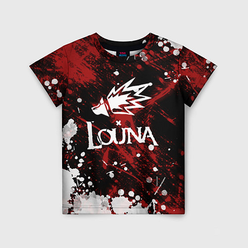 Детская футболка Louna / 3D-принт – фото 1