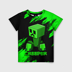 Футболка детская MINECRAFT CREEPER, цвет: 3D-принт