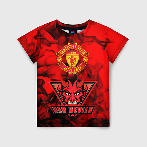 Детская футболка Manchester United / 3D-принт – фото 1