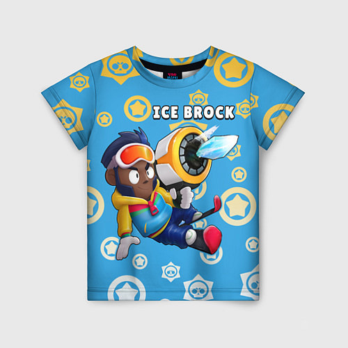 Детская футболка Ice Brock / 3D-принт – фото 1