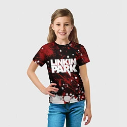 Футболка детская Linkin Park, цвет: 3D-принт — фото 2